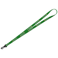 1/2” Import Air Ship Super Soft Polyester Multi-Color Sublimation Lanyard